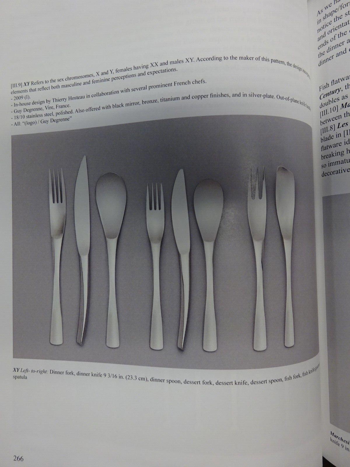 20th Century XY by Guy Degrenne Stainless Steel Flatware set 81 pcs Modern IN BOOK Modern For Sale