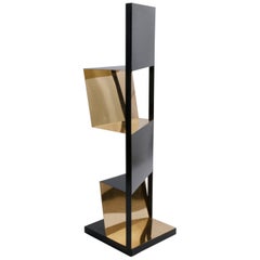 XYZ Freestanding Bookcase Structure by Paolo Giordano, Italy