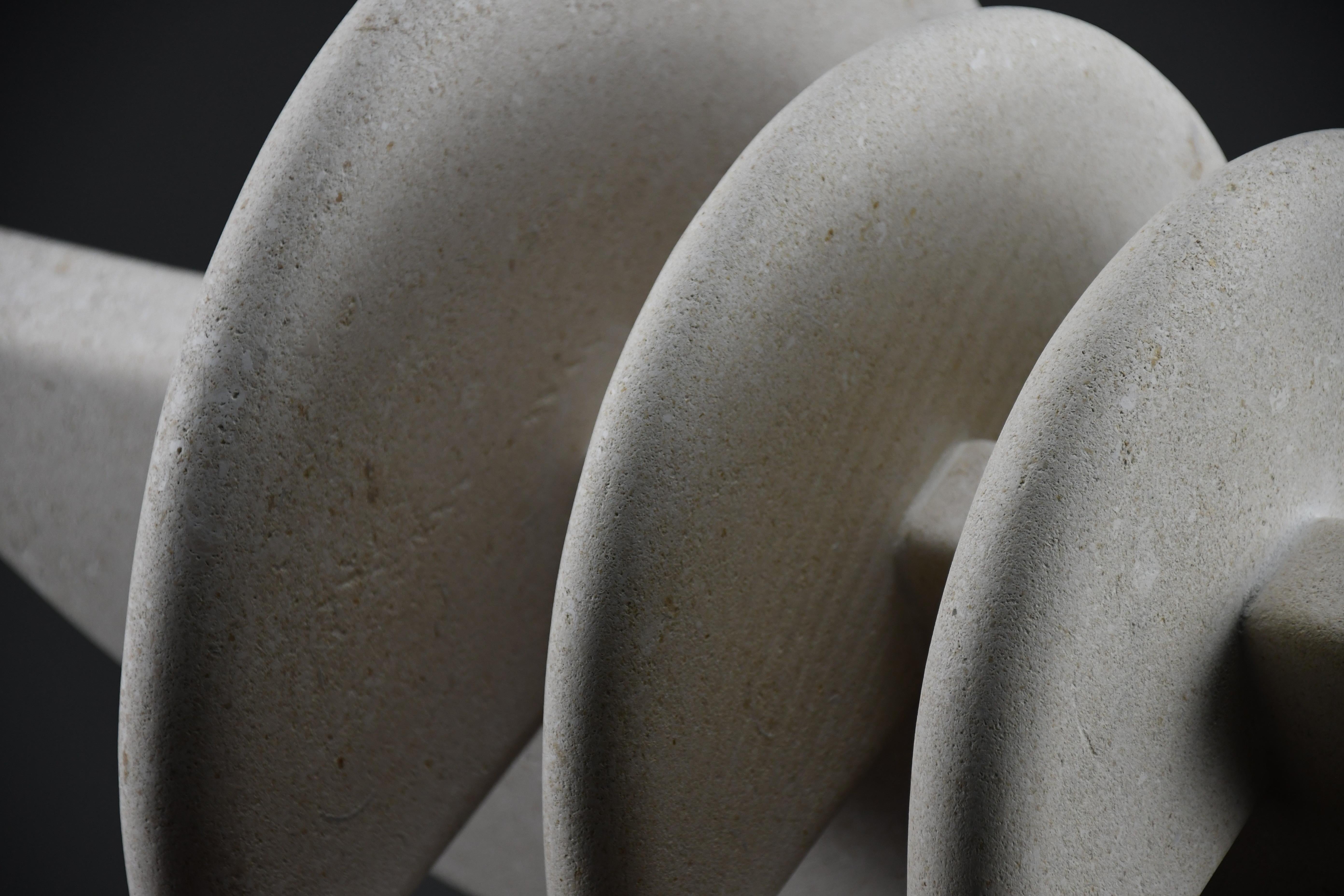 “XYZ4” by Alberto Cabiddu, 1999 – Signed Sculpture in Pietra di Vicenza

 Artist: Alberto Cabiddu

Title: XYZ4

Year: 1999

Medium: Pietra di Vicenza (Vicenza Stone)

Dimensions: 50 W x 31 H x 26 D cm (approx. 19.7 x 12.2 x 10.2 in)

Signed: Yes,