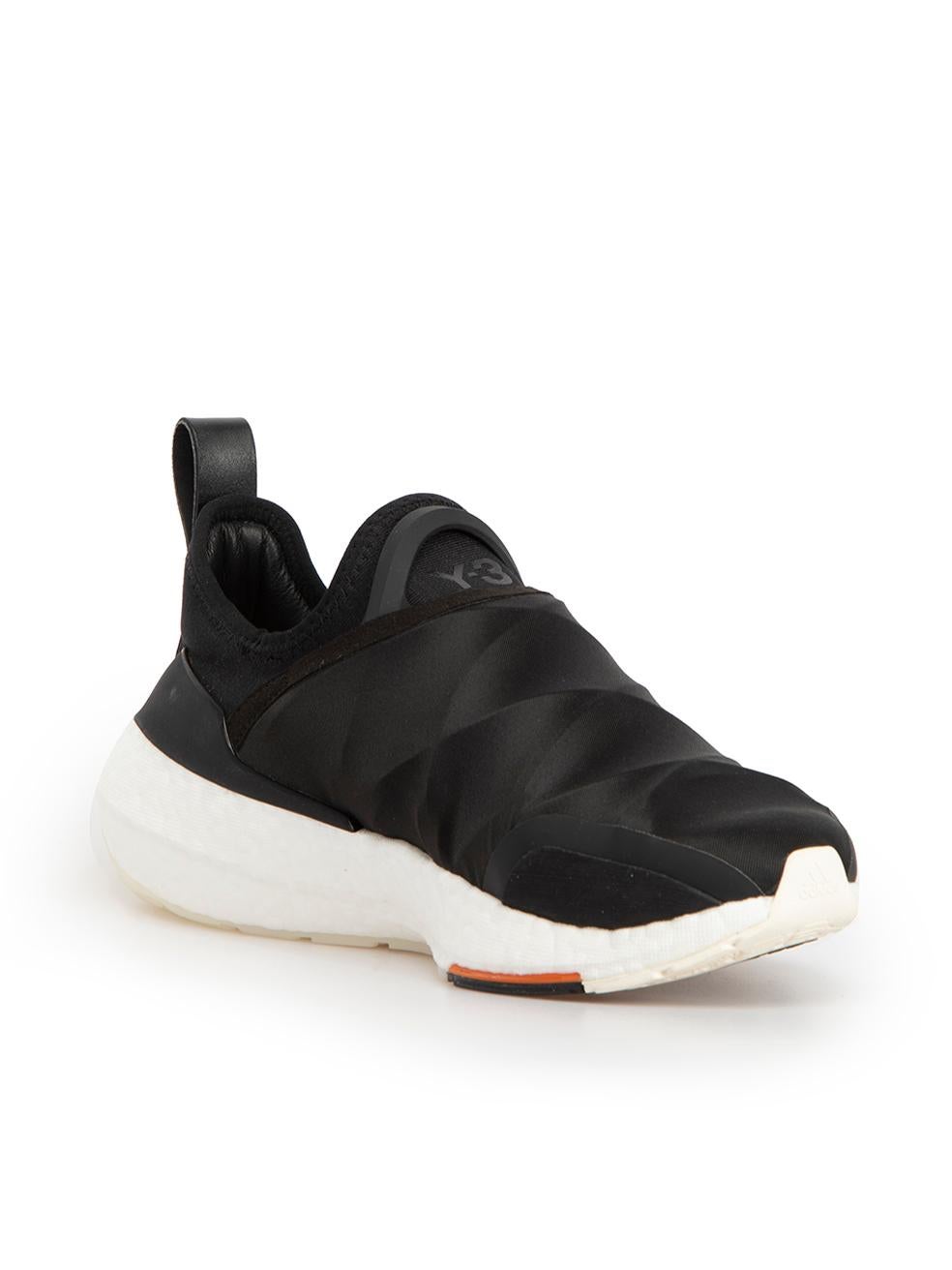CONDITION is Never Worn. No visible wear to shoes is evident on this used Y-3 designer resale item. These shoes come in original box.



Details


Black

Synthetic material

White chunky sole

Orange accent detail on the sides

Y-3 Logo on the