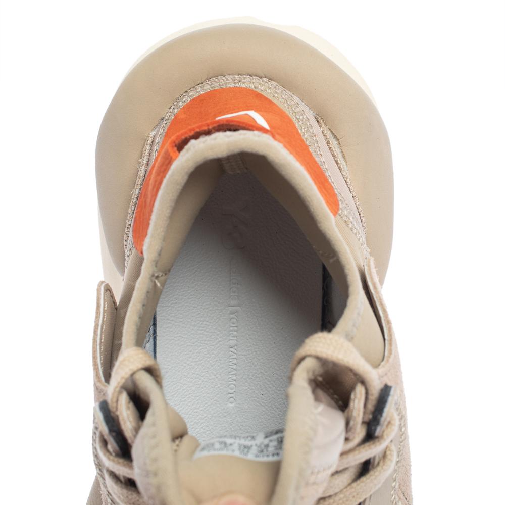 Y-3 Kaiwa Beige Wildleder Lace Up Sneakers Größe 38.5 3