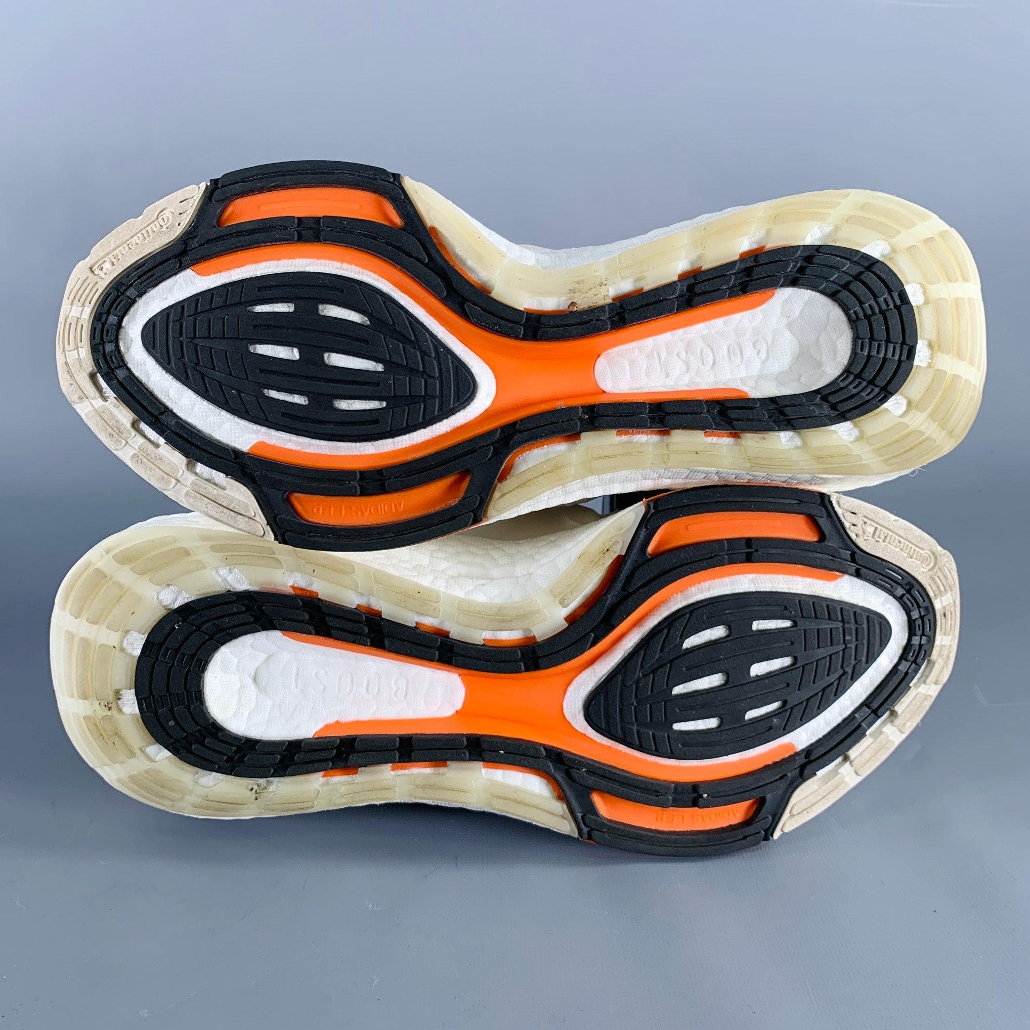 Y-3 Size 11 Ultraboost 22 White Nylon Slip On Sneakers 1