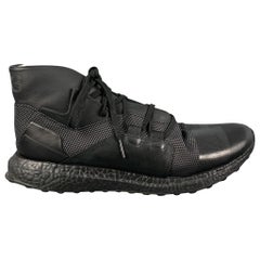 Y-3 Zapatillas Altas Kozoko Negro Materiales Mixtos Talla 9.5