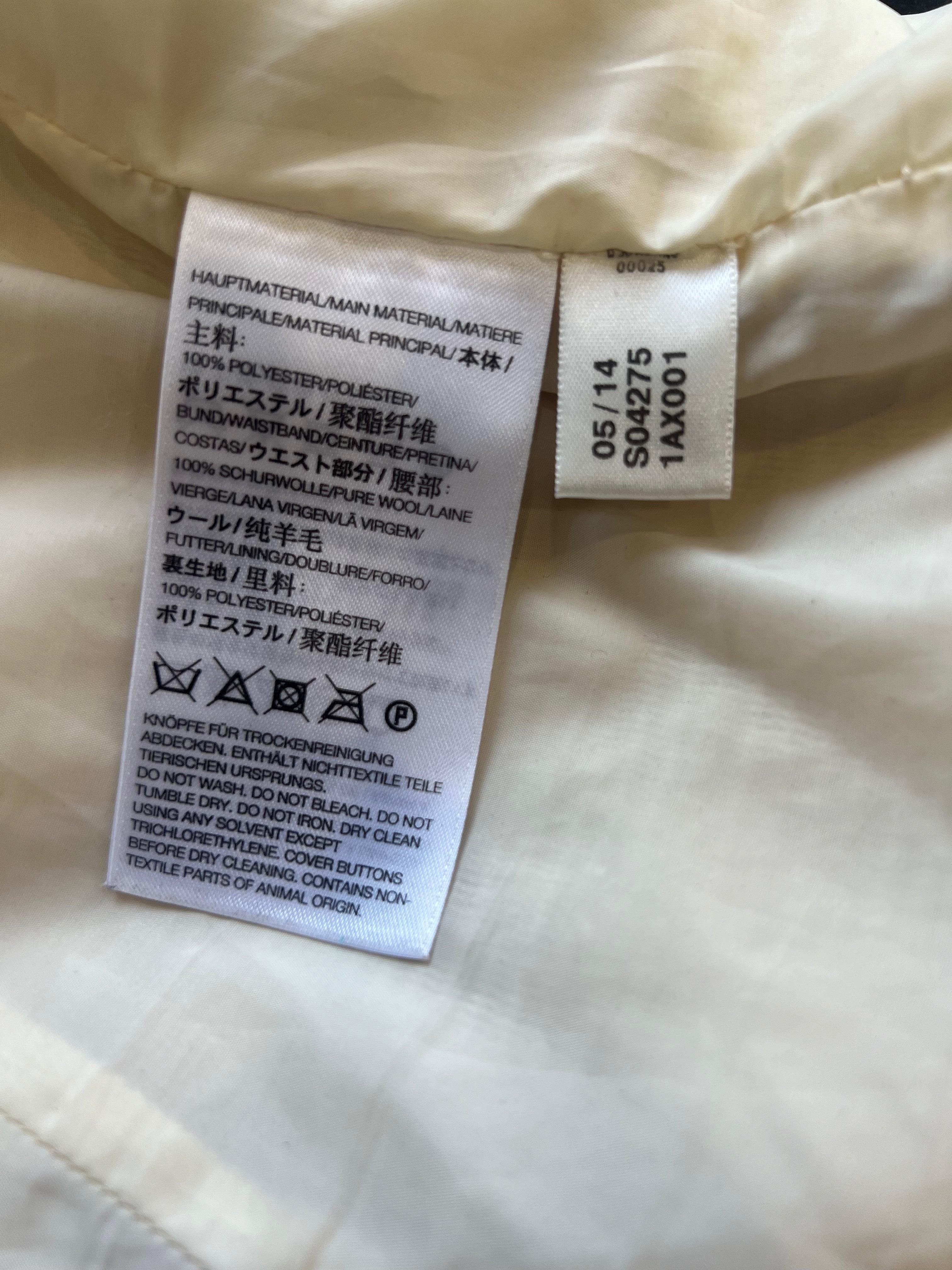 Y-3 YOHJI YAMAMOTO x Adidas Pantaloncini in pelliccia di lana color crema. In condizioni buone in vendita a Los Angeles, CA