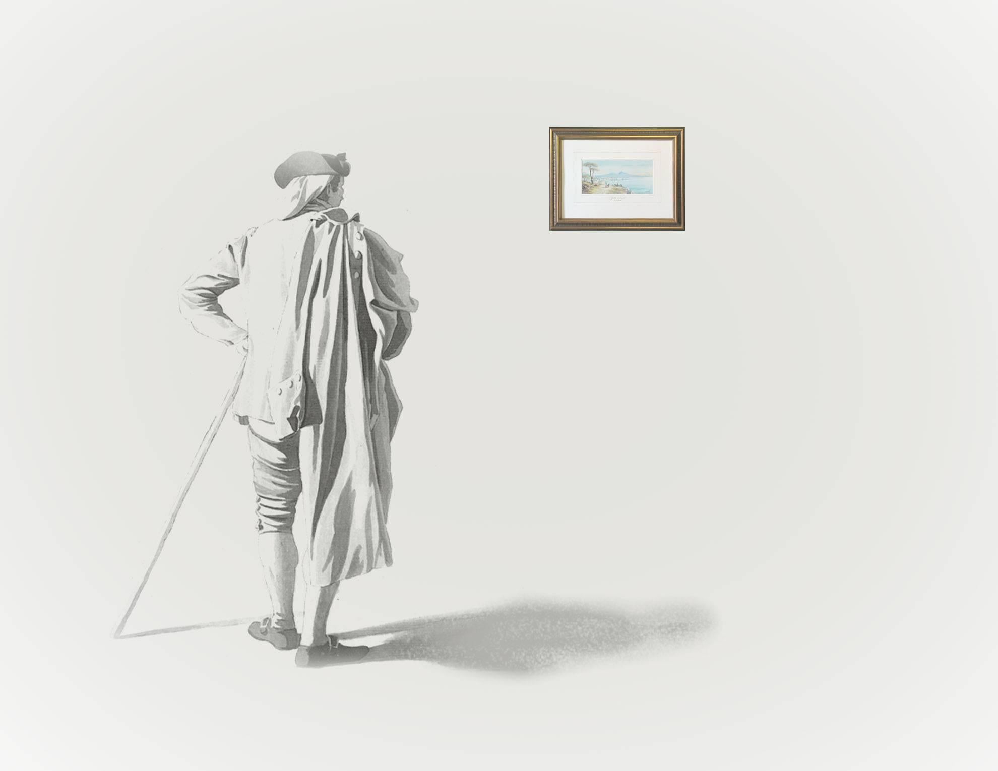 Y. Gianni, Italien du golfe de Naples, 19e siècle  Bon état - En vente à Ottawa, Ontario