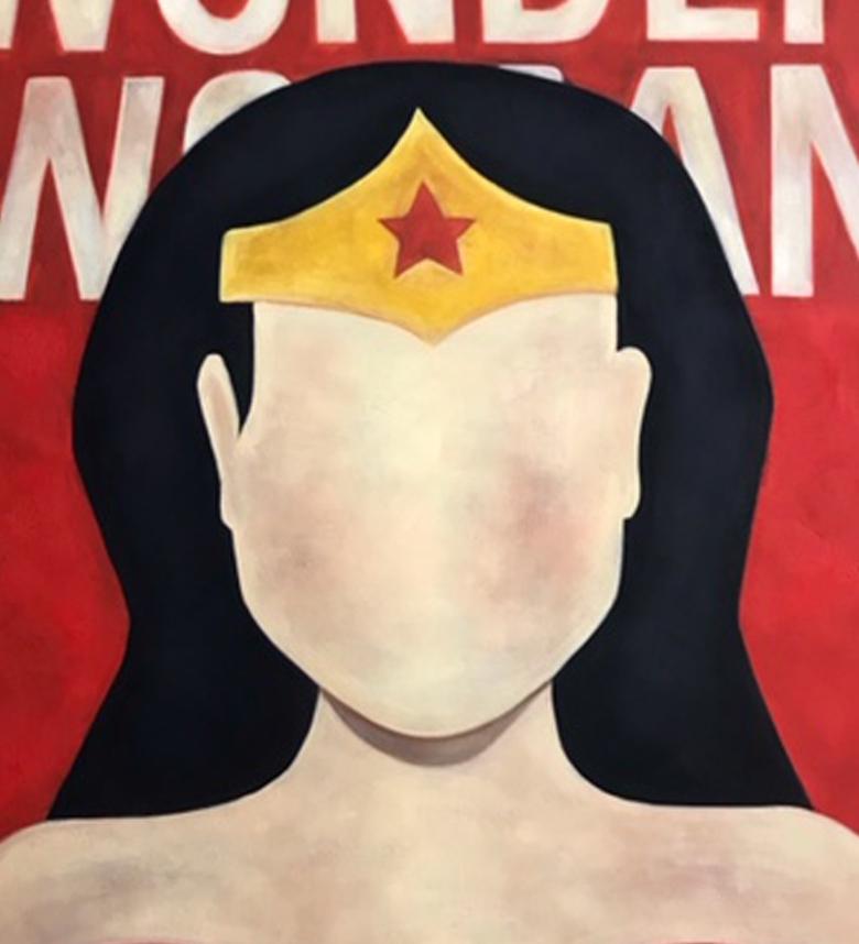 Wonder Woman - Painting by Y.m.Lo