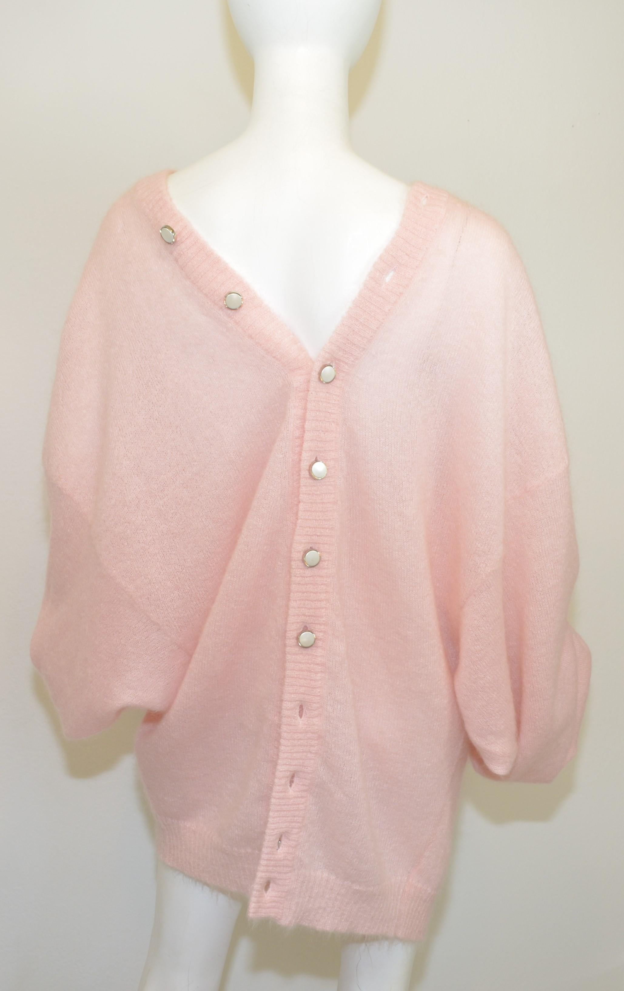Y-Project Oversized Knit Cardigan Sweater 1