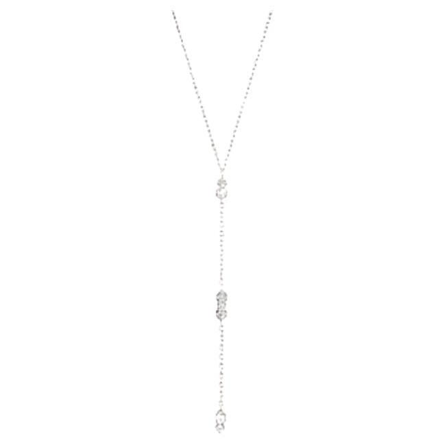 Y-shaped Moissanite Necklace 925 Sterling Silver Anniversary Gift For Women.