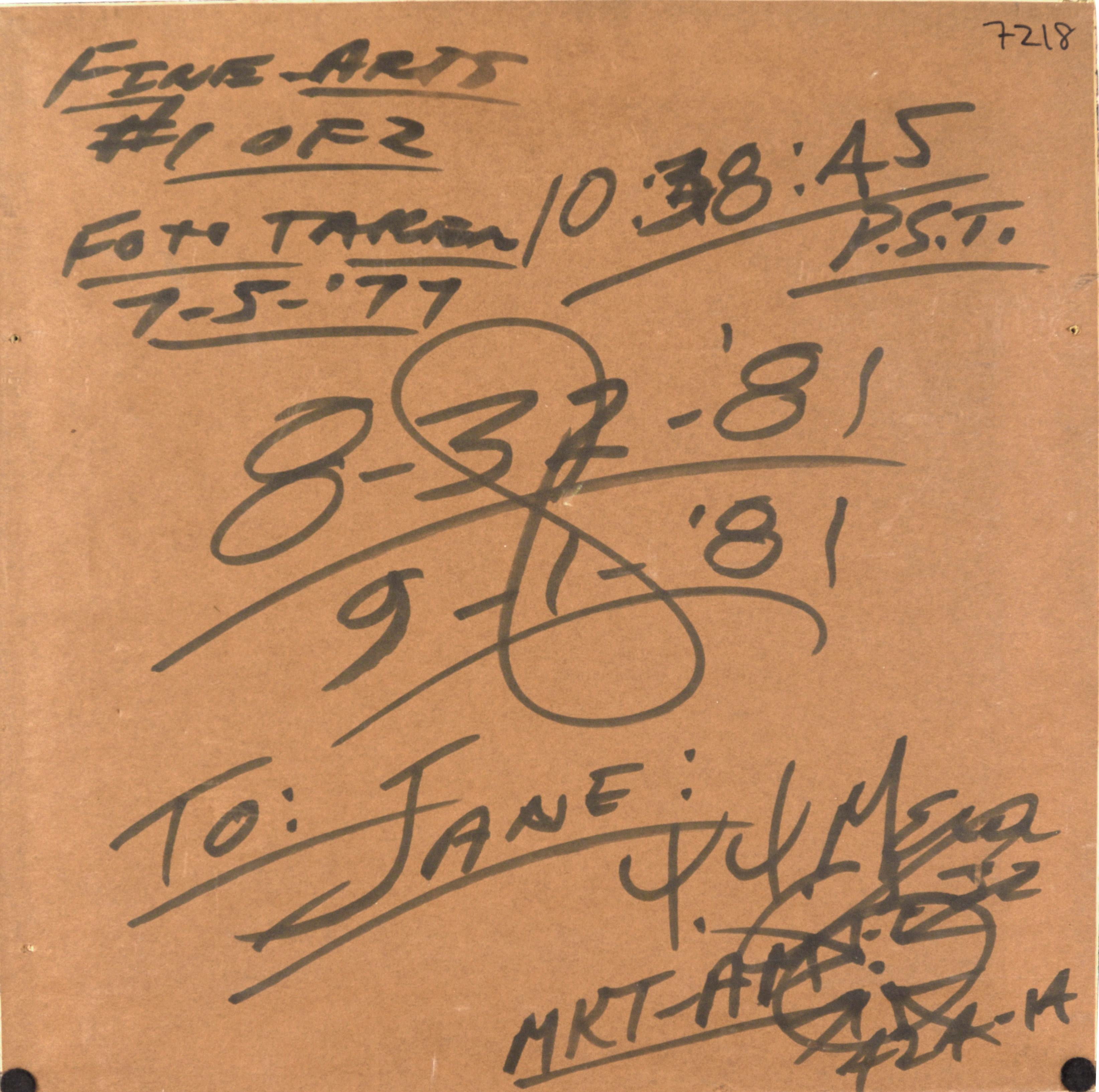 Formes géométriques avec paysage marin et lune - Photographie d'art ésotérique en vente 5