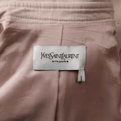 Y2K 2003 Yves Saint Laurent Tom Ford Pink Jacket + Skirt Suit Ensemble YSL