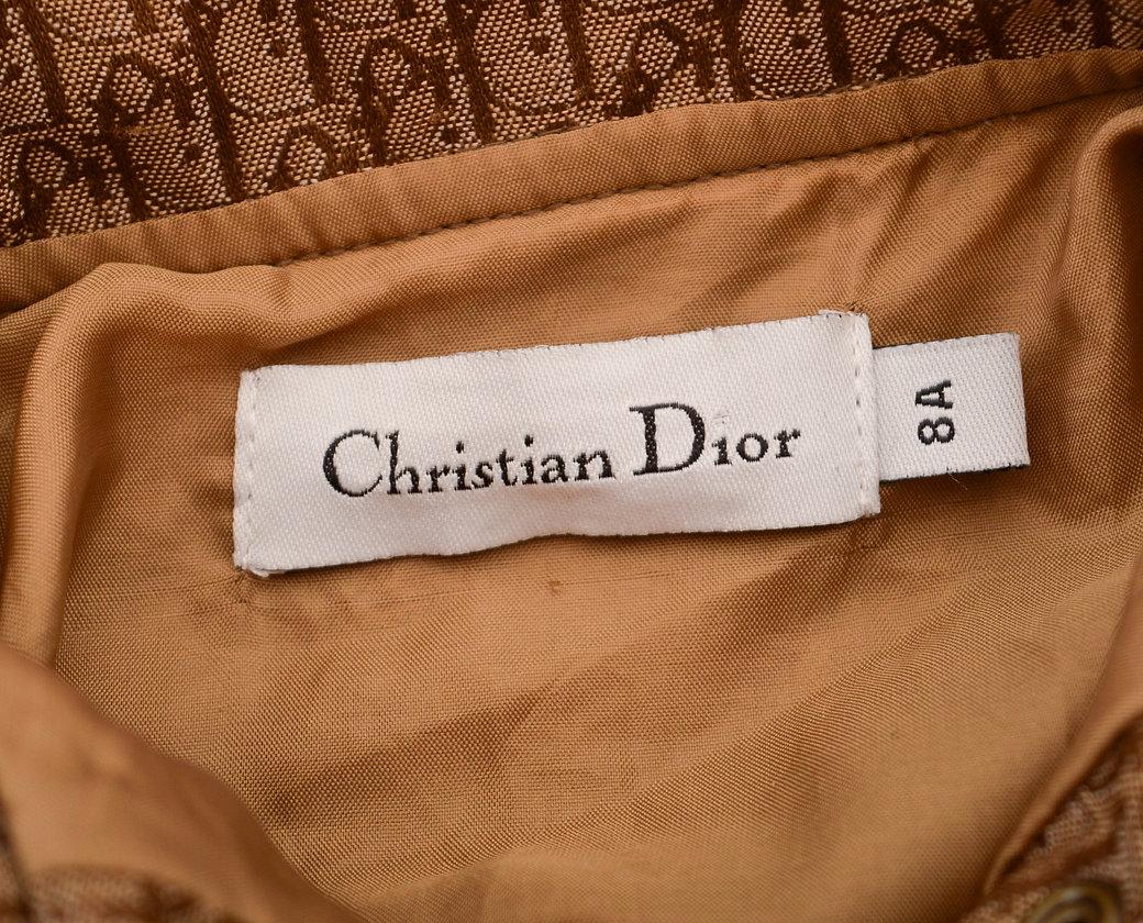 Y2k Christian Dior Aw/2004 Kids Monogrammierte Rasta-Jacke, 8 Jahre 1