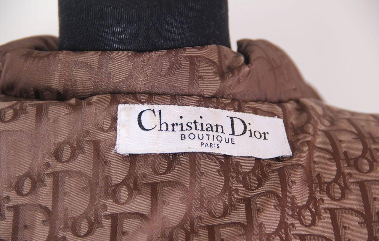 Y2K Christian Dior / Galliano Fw/2004 Monogram Rasta Pufferjacke USA 6 Vintage By im Angebot 3