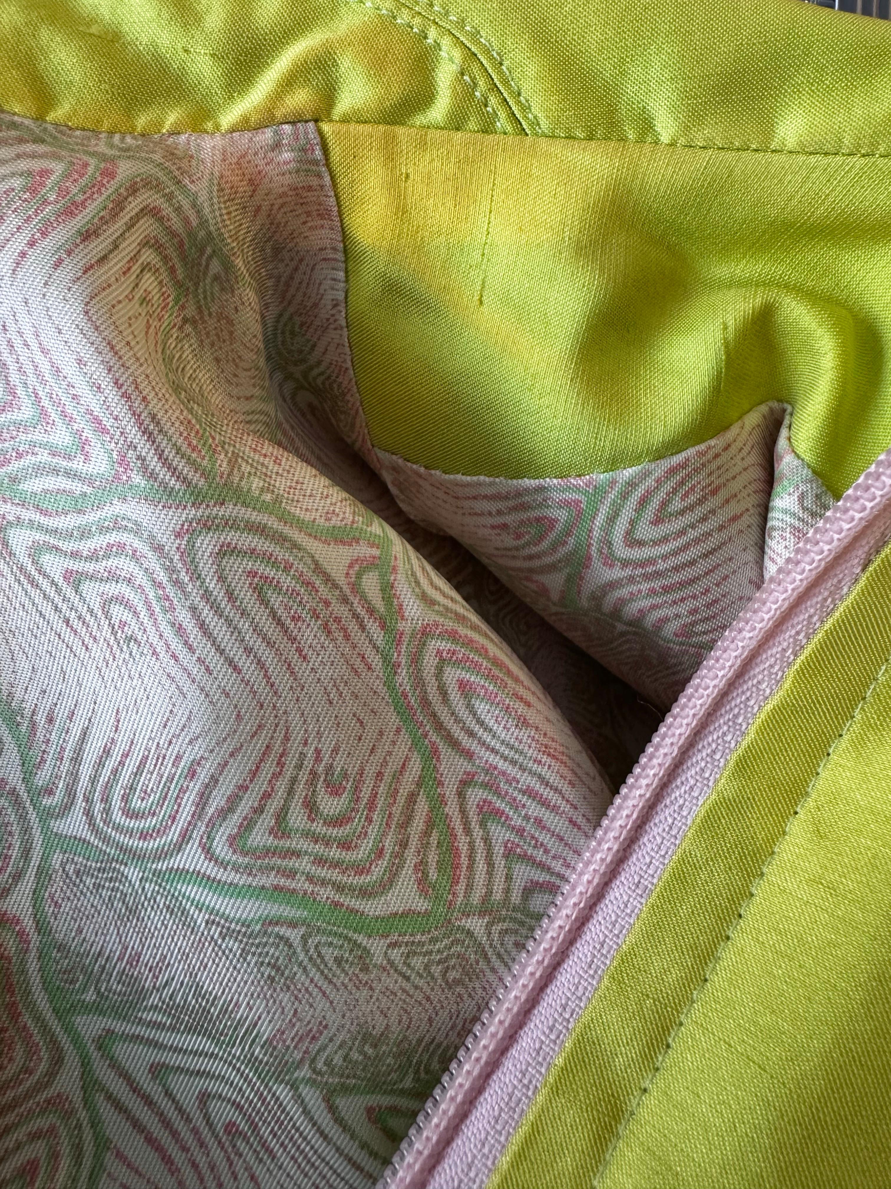 Y2K Christian Lacroix Bazaar Seidenjacke im Angebot 5