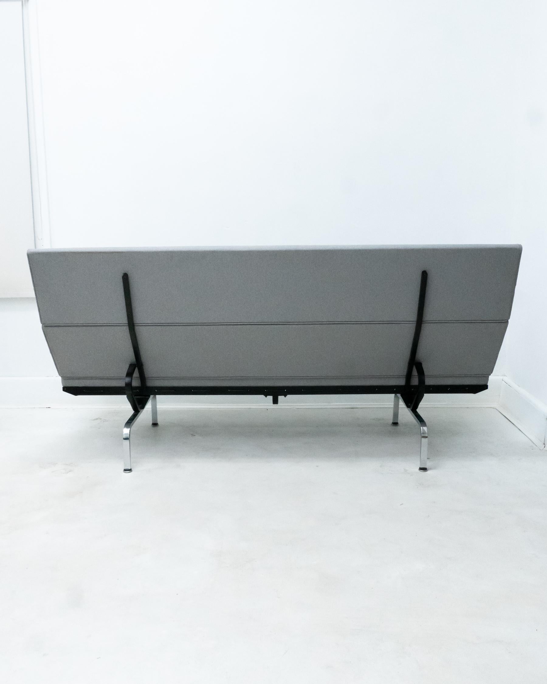 Contemporary Y2K Eames Compact Couch by Herman Miller
