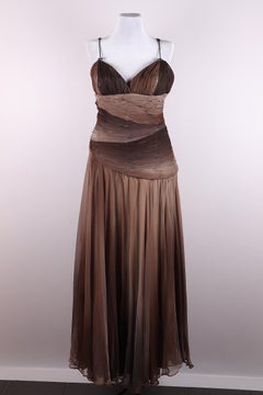 Y2K Escada silk evening dress, size 38, excellent condition (Slovenia)