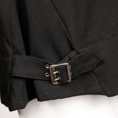 Y2K Jean Paul Gaultier Vintage Black Buckle Skirt
