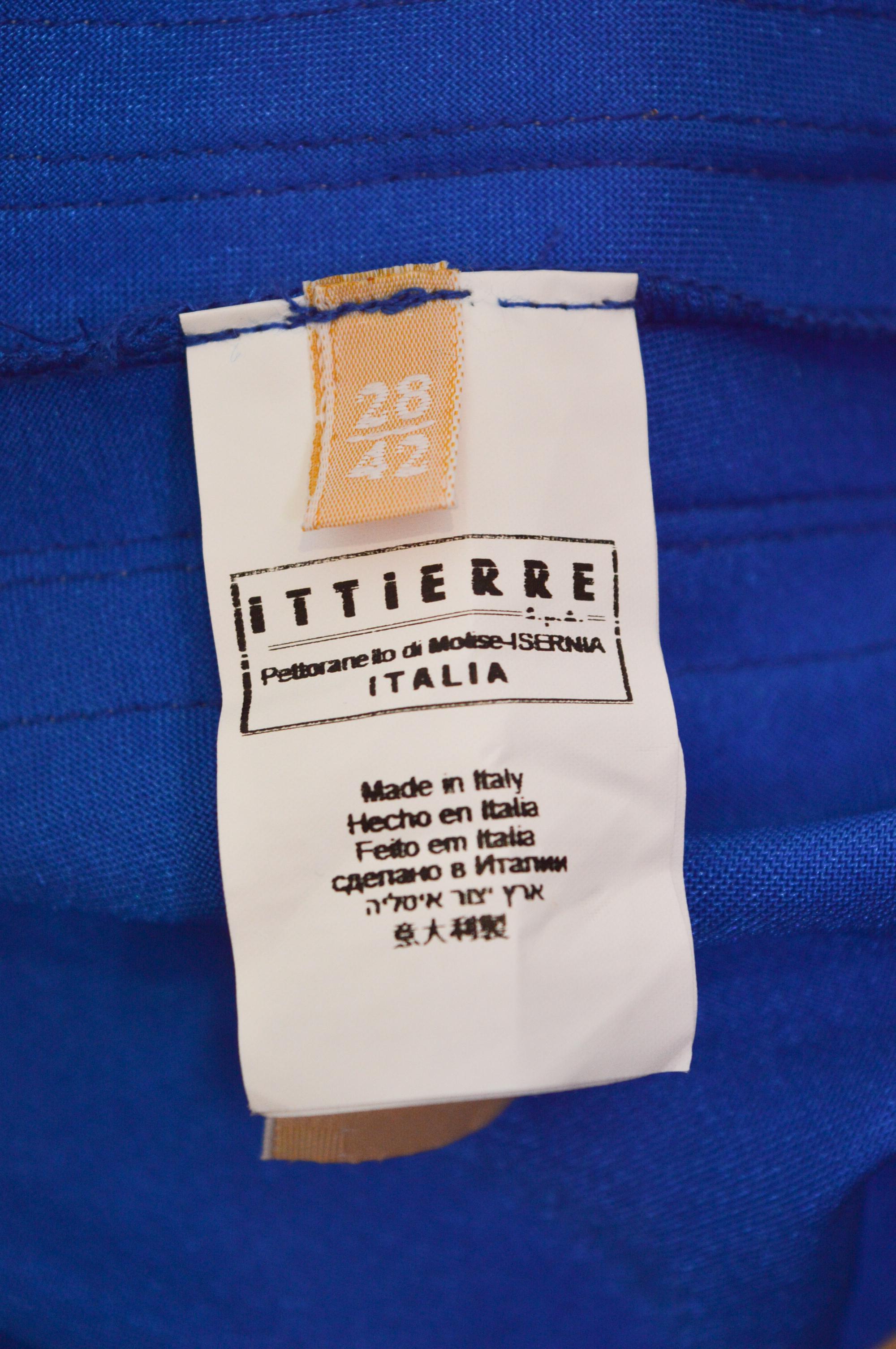 Pantaloni da jogging e da boxe Y2k John Galliano in raso a vita bassa a 3/4 blu in vendita 10