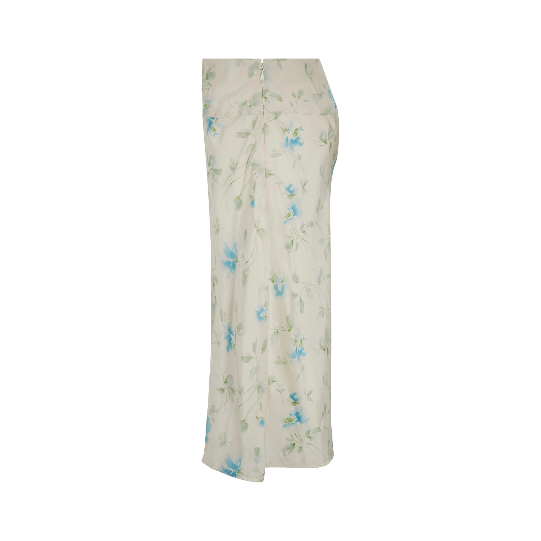 cream full skirt