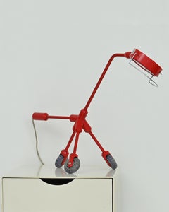 Y2K Red Ikea Kila Lamp by Harry Allen for IKEA