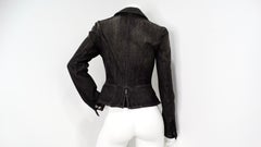 Blazer en denim noir Sportmax Code