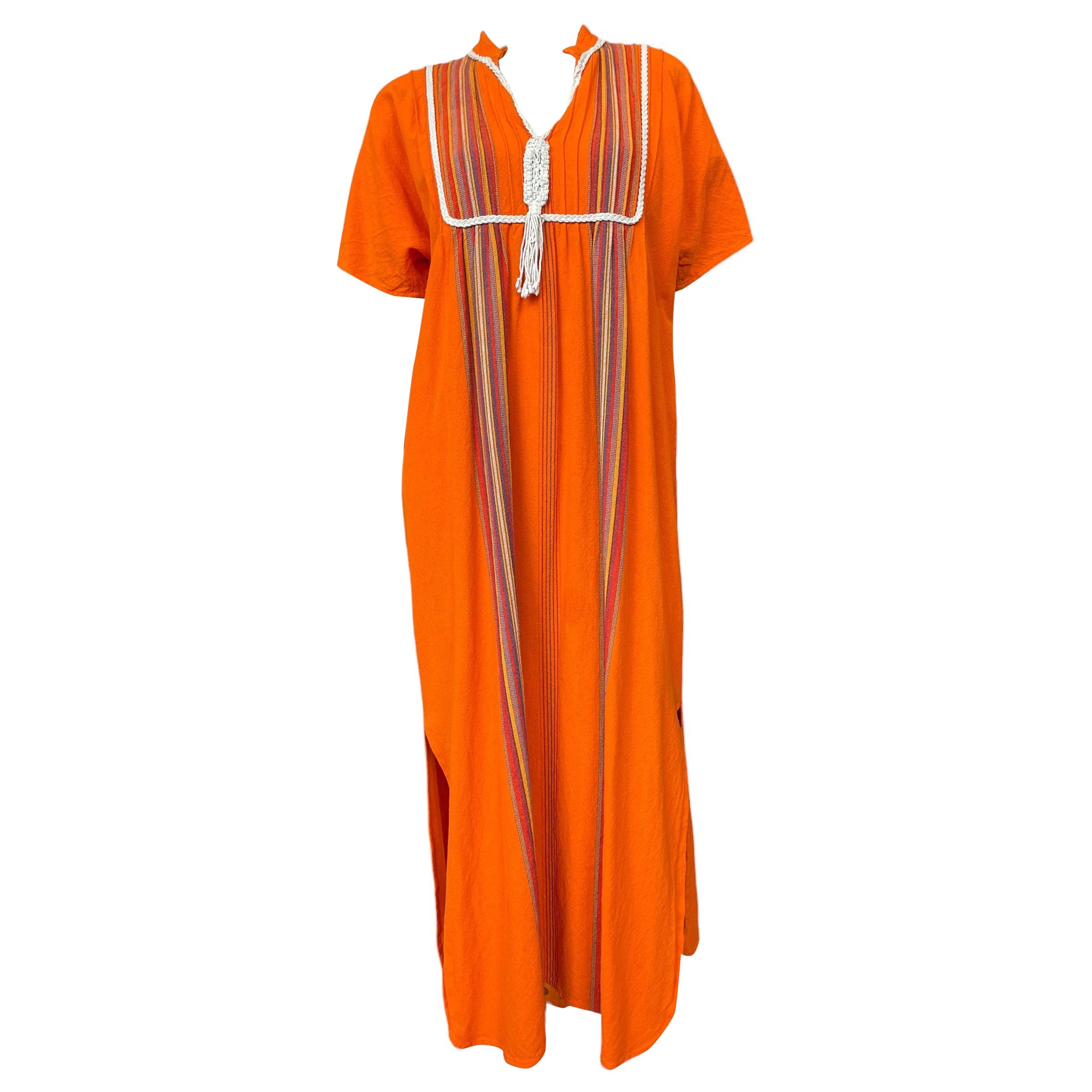 Y2K Tory Burch Orange Caftan