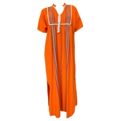 Caftano arancione Tory Burch Y2K