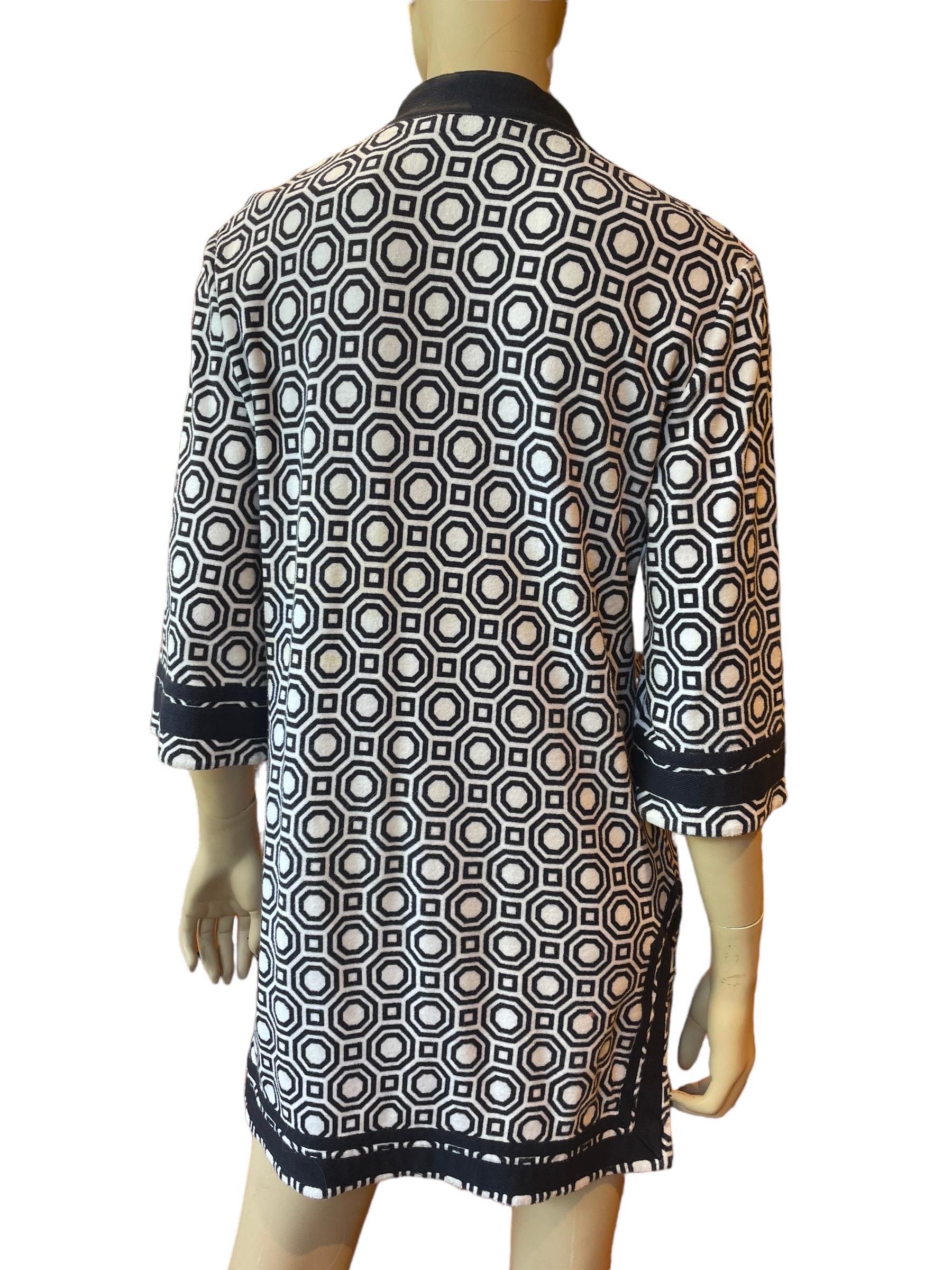 Y2K Tory Burch Terry Towel Dress  In Good Condition For Sale In Greenport, NY
