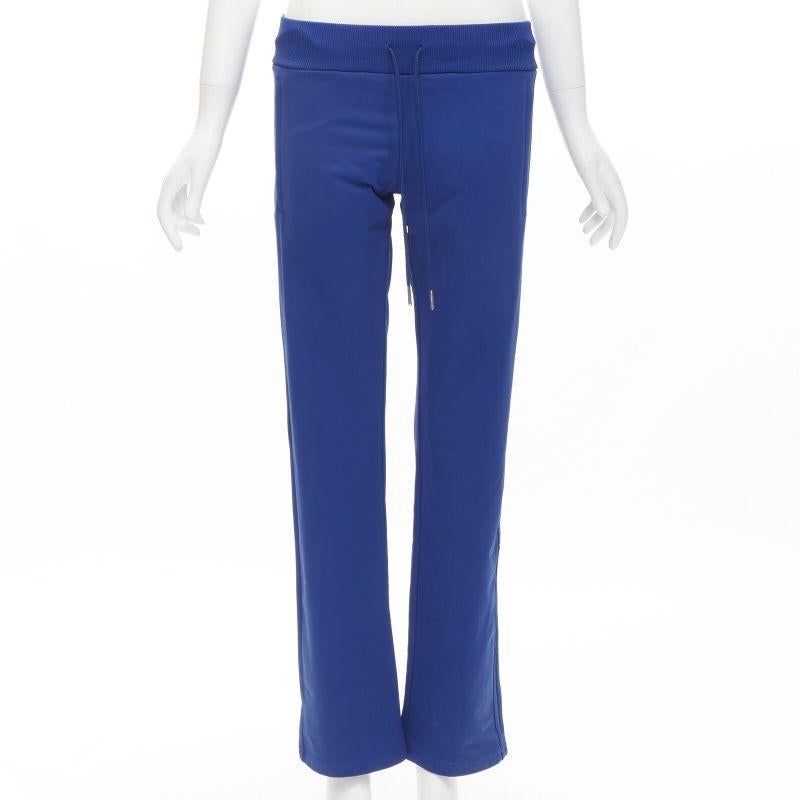 Y3 YOHJI YAMAMOTO ADIDAS blue nylon padded puffer jacket pants track suit sets For Sale 3
