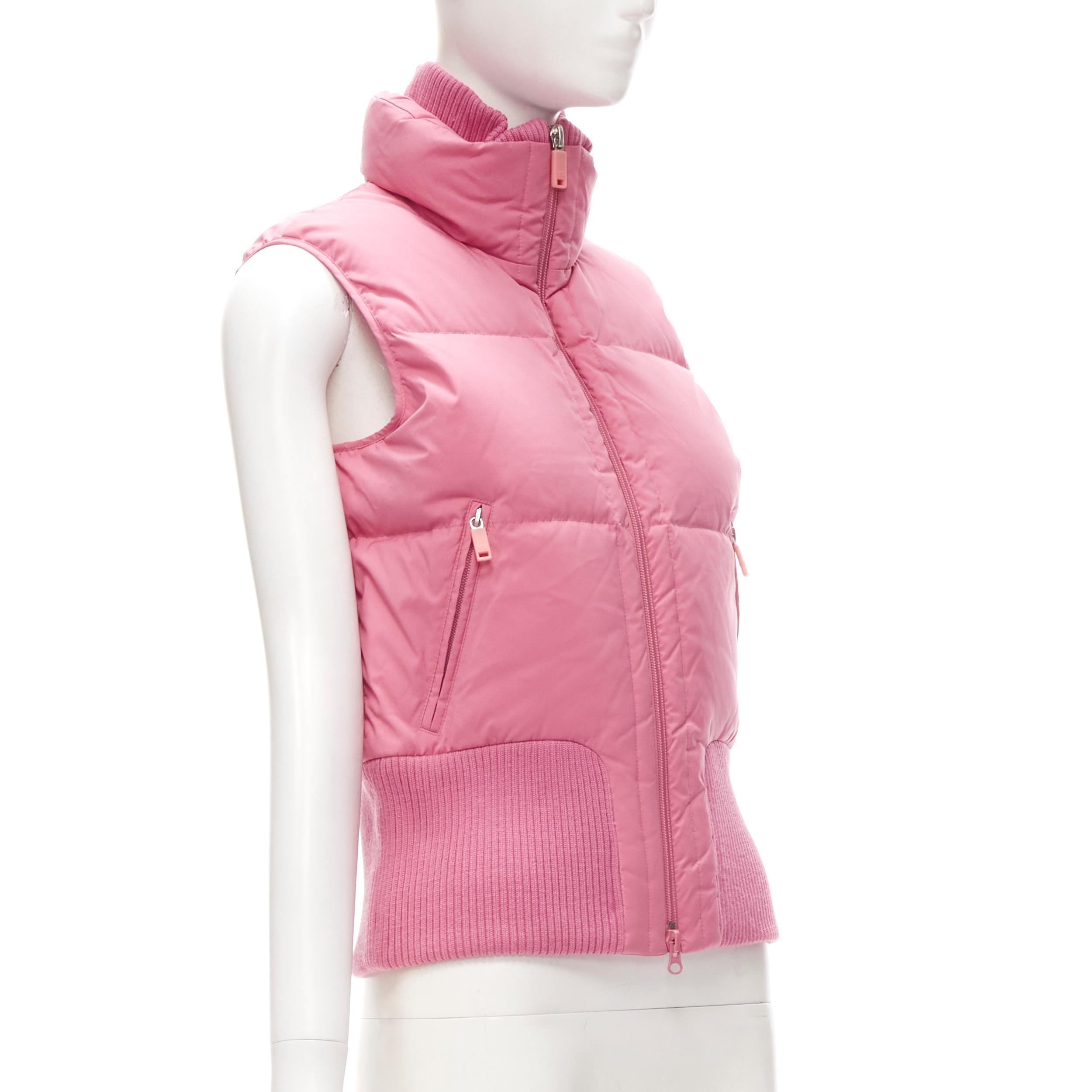 adidas pink vest