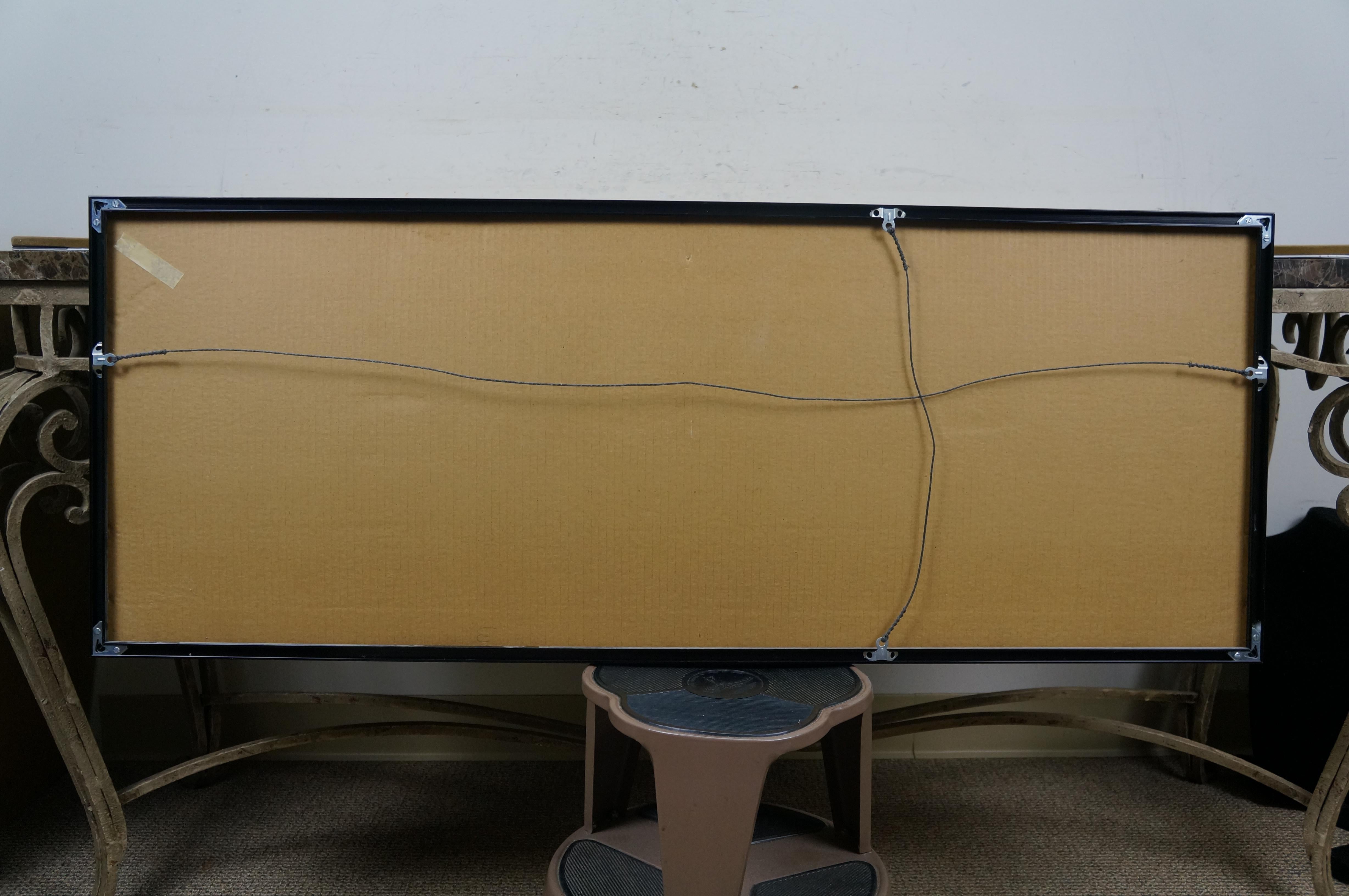 Yaacov Agam Abstrakte kinetische Kunst Triptychon Agamograph Yardlong Print 47