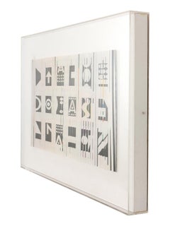 Colorful polymorph Yaacov Agam work 3D Kinetic art