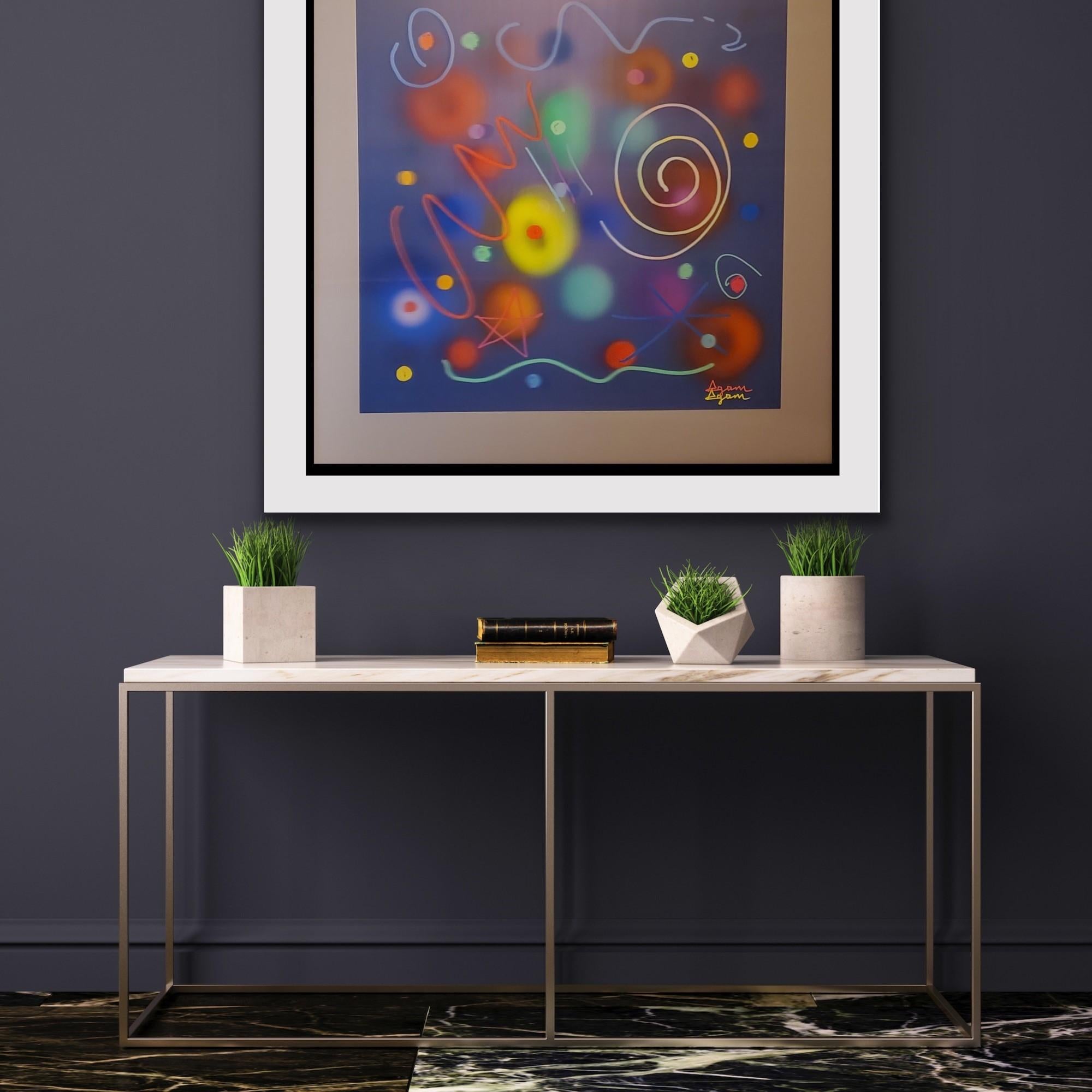 Galaxy Noon, 44 x 44, Holographic Layers, appraised at $216K, free shipping 6
