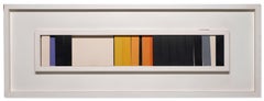 „Image externe-interne“ von Yaacov Agam, 1964, Acryl auf beweglichen, farbigen Lamellen