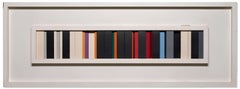 „Image externe-interne“ von Yaacov Agam, 1964, Acryl auf beweglichen, farbigen Lamellen