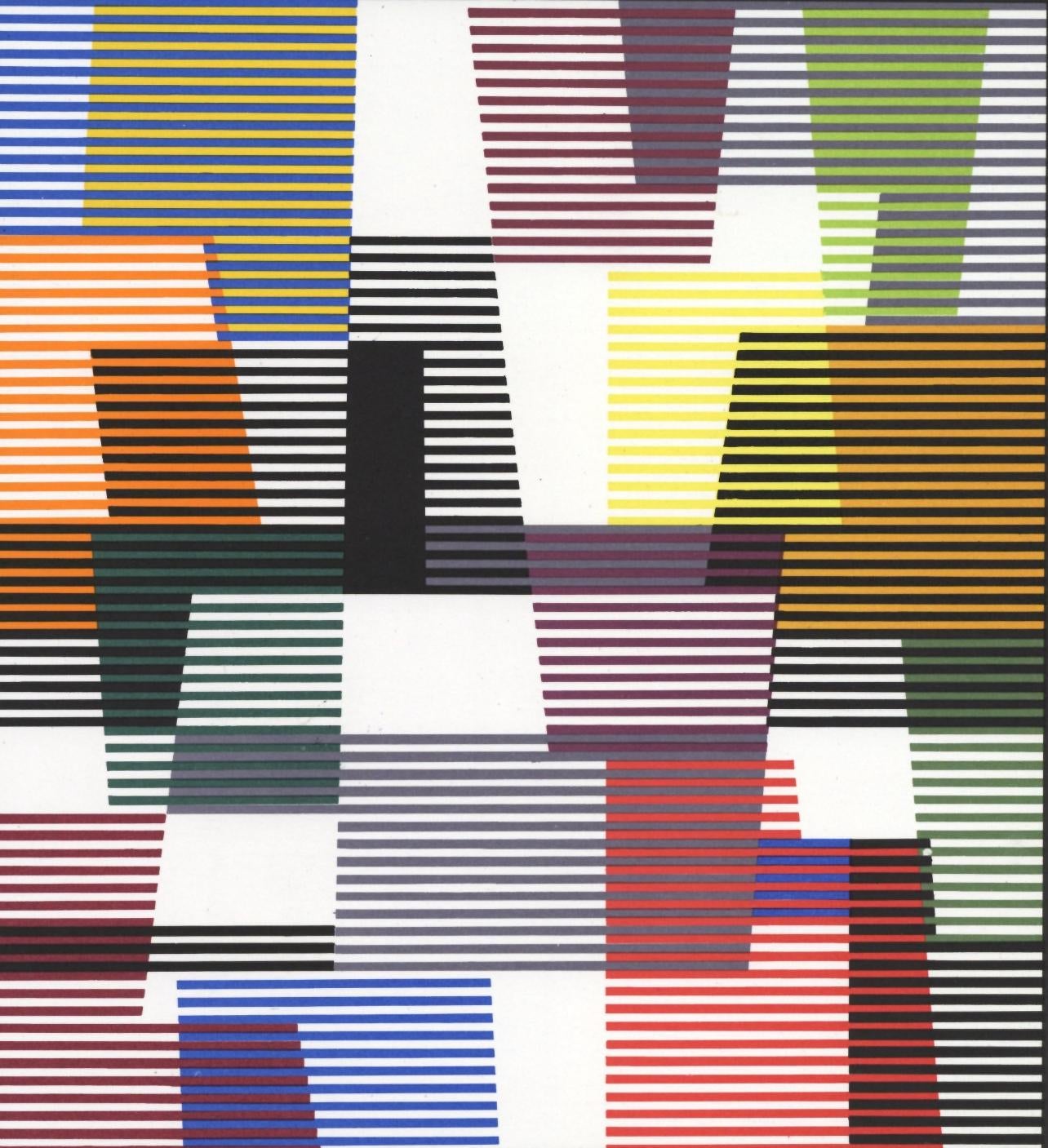 Agam, Composition, XXe Siècle (après) - Print de Yaacov Agam