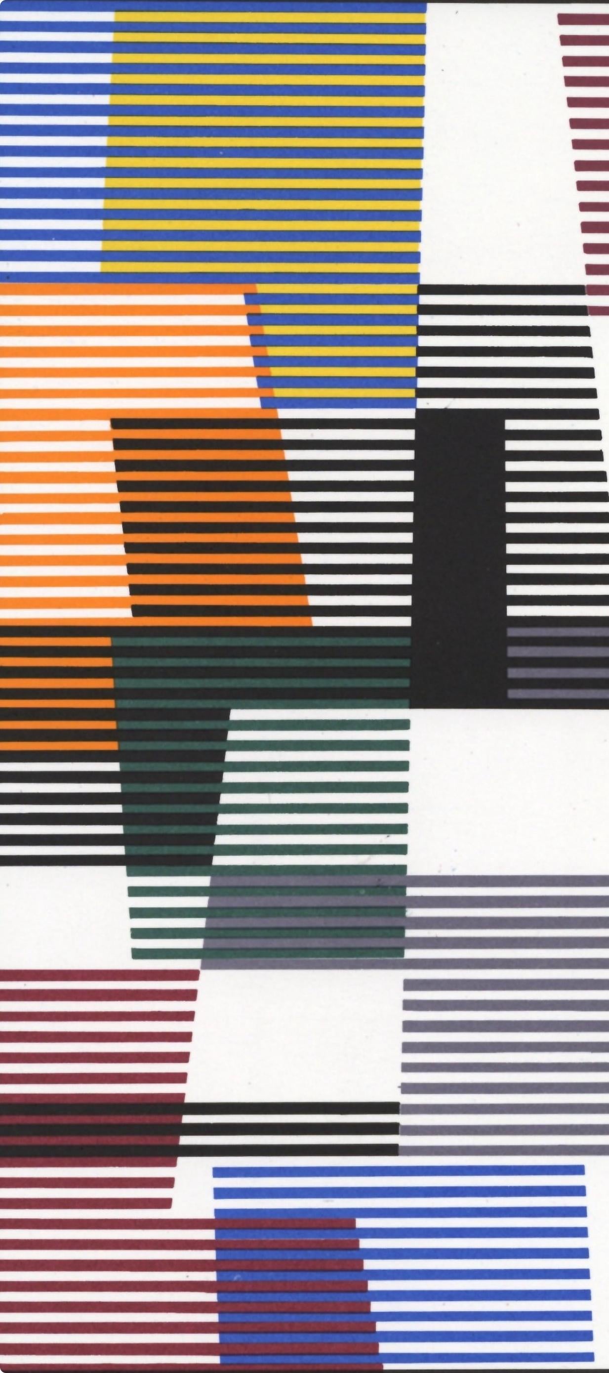 Agam, Composition, XXe Siècle (après) - Moderne Print par Yaacov Agam