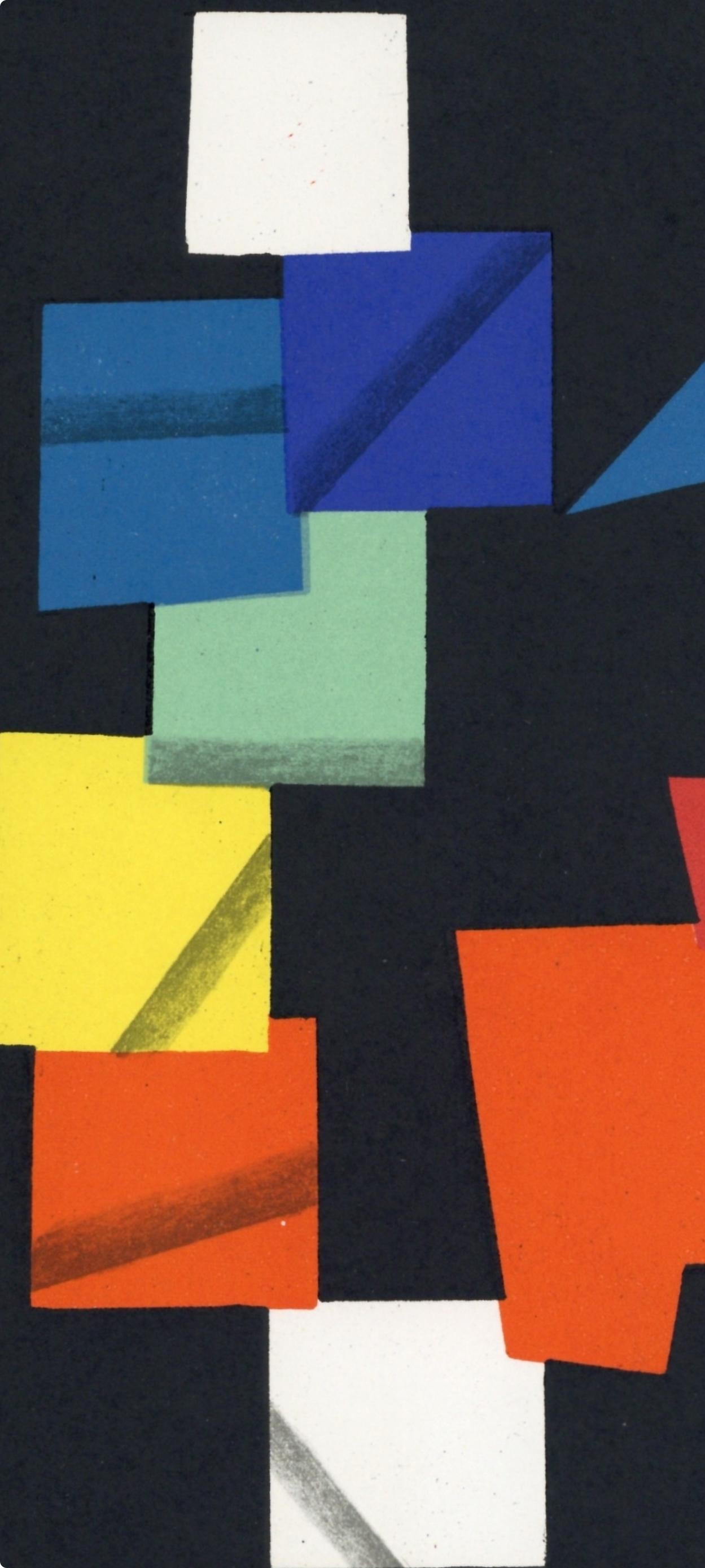 Agam, Composition, XXe Siècle (après) - Moderne Print par Yaacov Agam