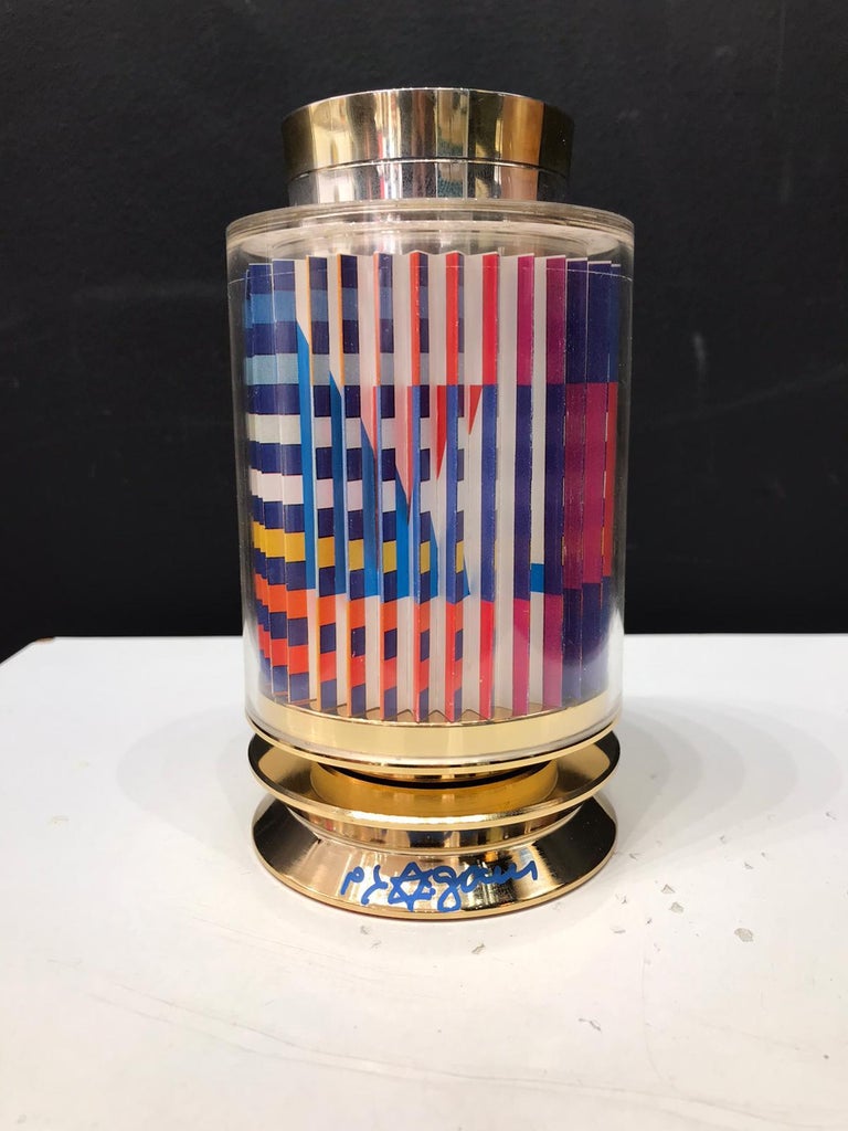 Yaacov Agam Agam Kiddush Cup at 1stDibs