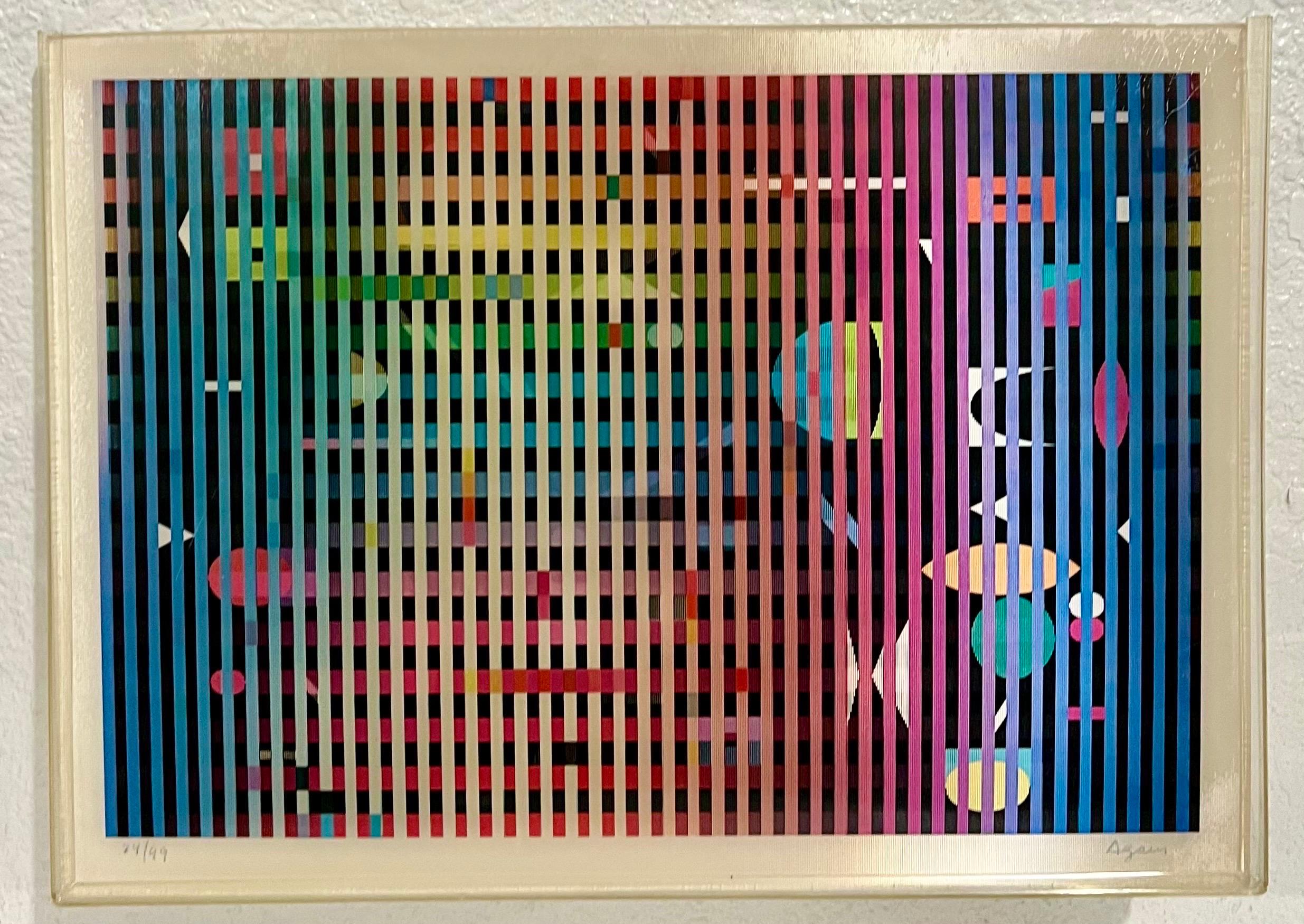 What style of art did Yaacov Agam create?