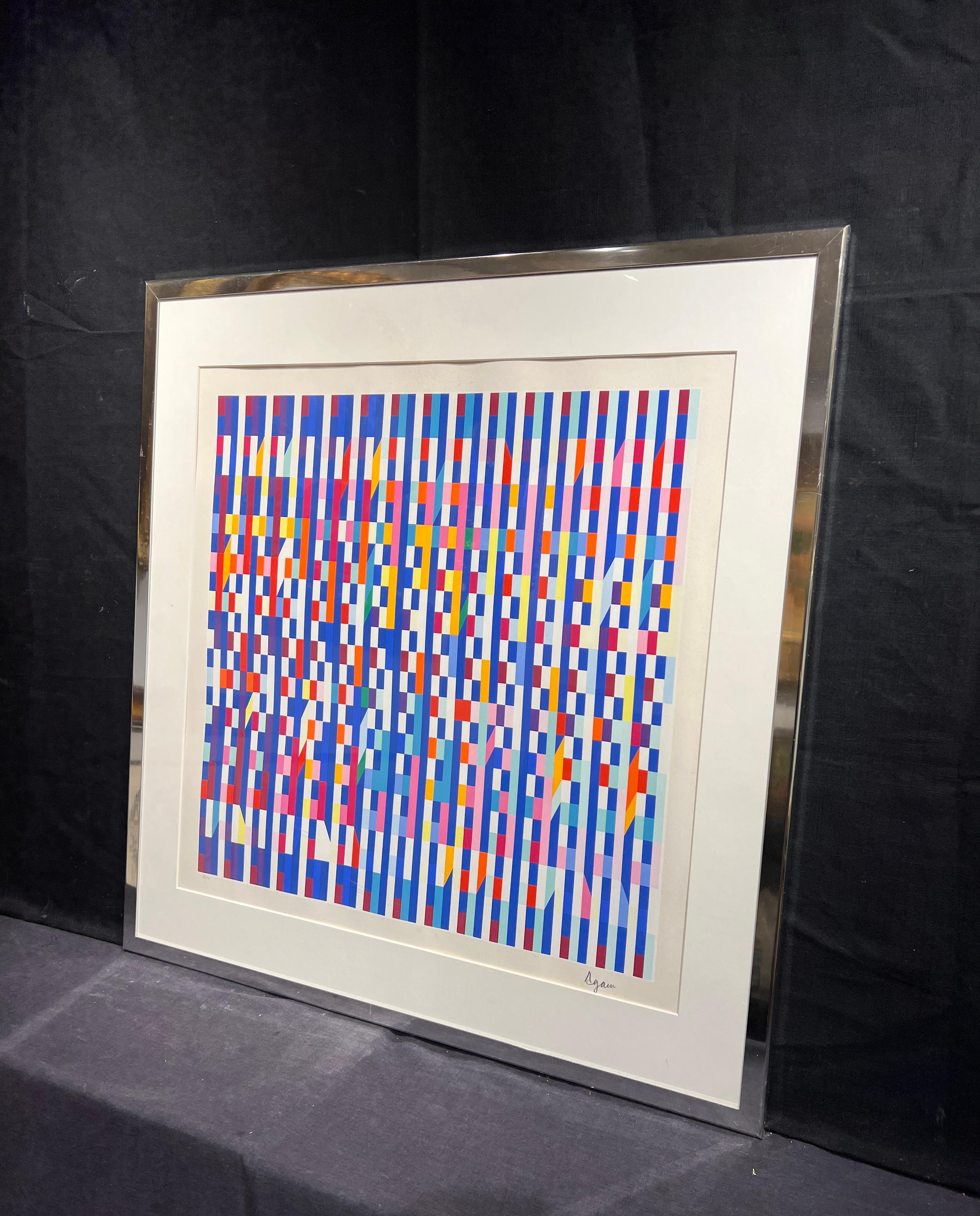 Blue Rings (Abstract Composition) For Sale 1