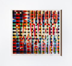 Antique Chapultepec, Agamograph by Yaacov Agam