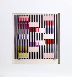 Color and Space, Agamograph by Yaacov Agam