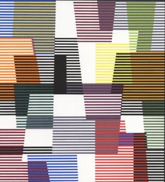 Yaacov Agam, Composition in Motion, from XXe siecle, 1980