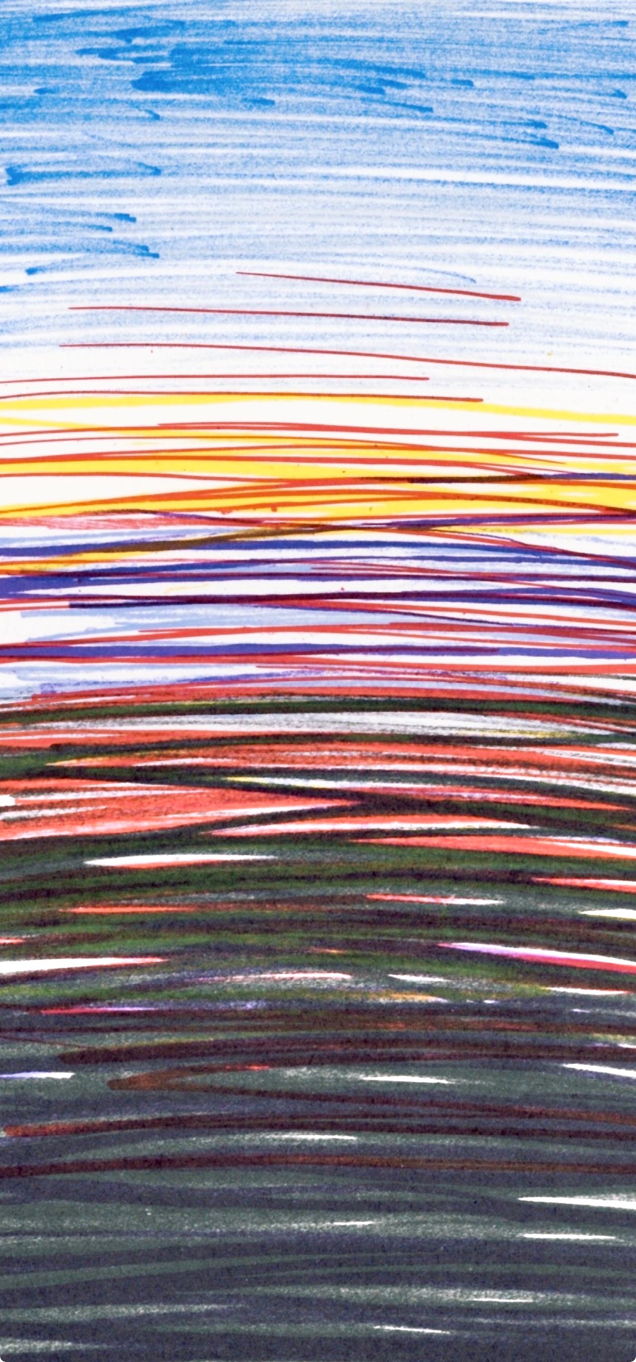 Composition, Société internationale d'art XXe siècle - Print by Yaacov Agam