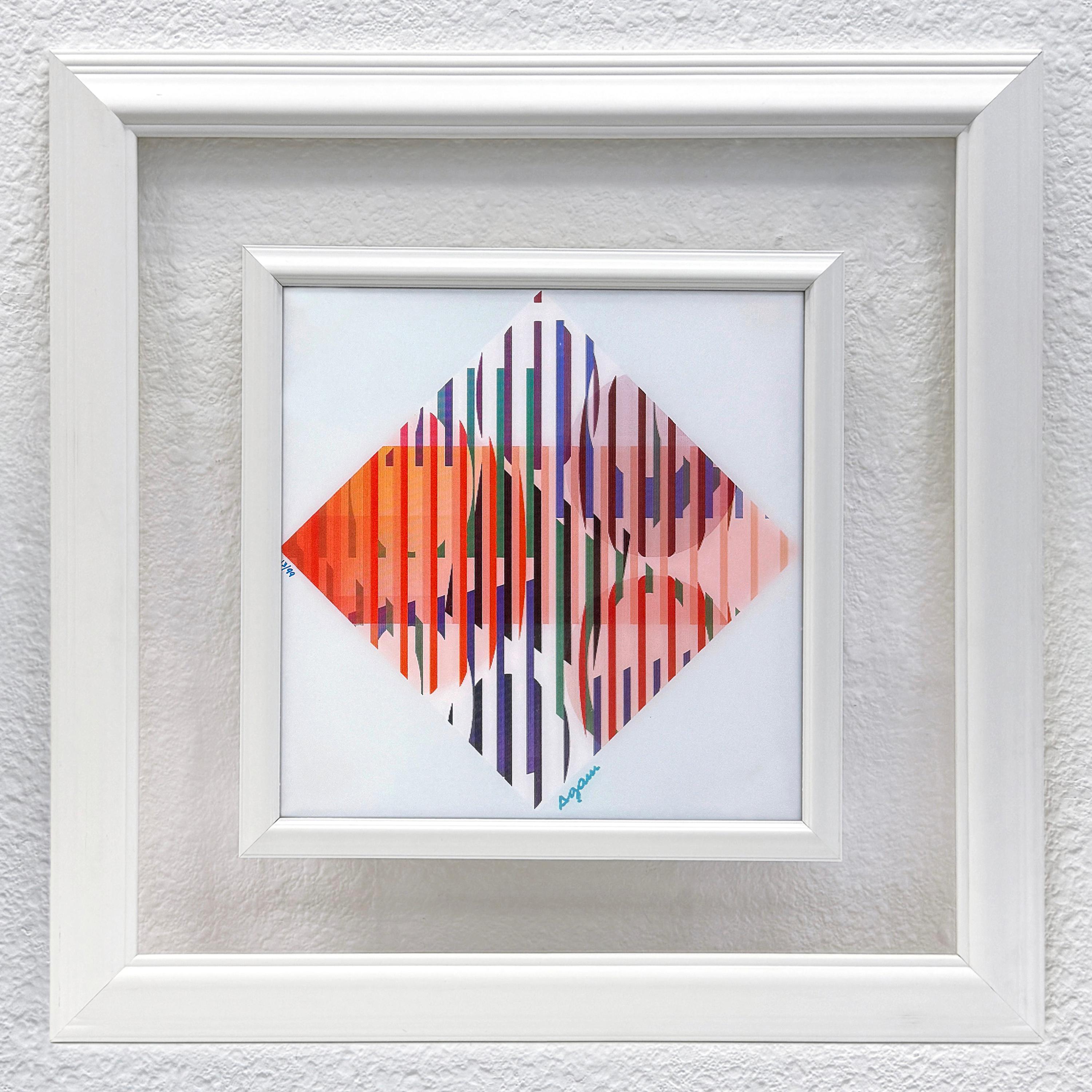 Contradiction 1-3-5 (framed, signed agamograph - 3D lenticular)