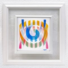 Curb 3-4 (framed, hand signed agamograph - 3D lenticular)