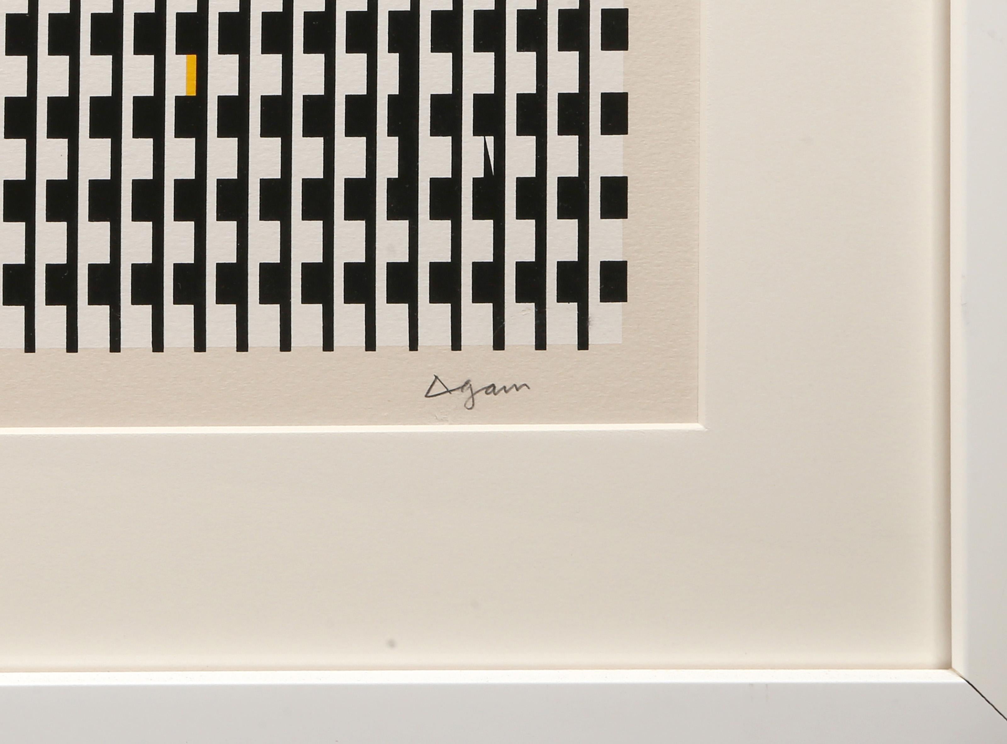 Double Metamorphosis I, Op Art Screenprint by Yaacov Agam For Sale 2
