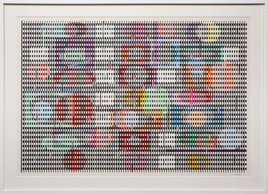 Double Metamorphosis I, Op Art Screenprint by Yaacov Agam