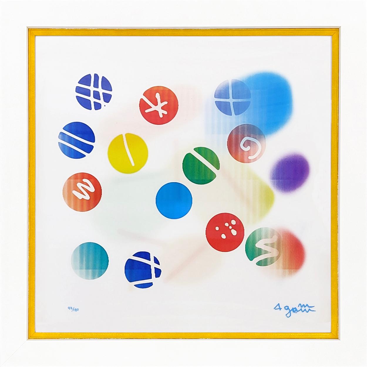 Happy Days (rare framed, signed agamograph - 4D lenticular)