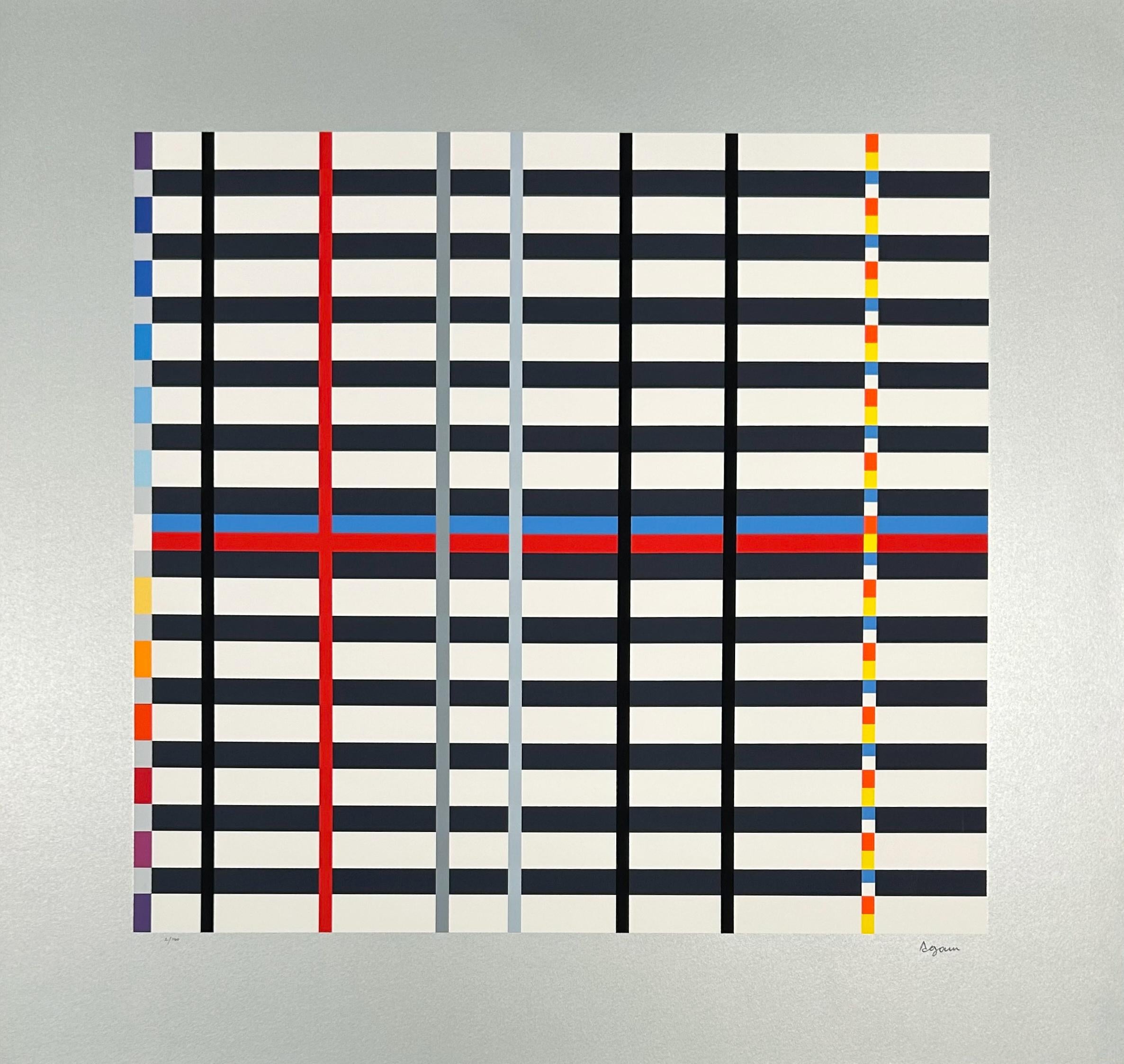 Hommage to Mondrian (Silver)